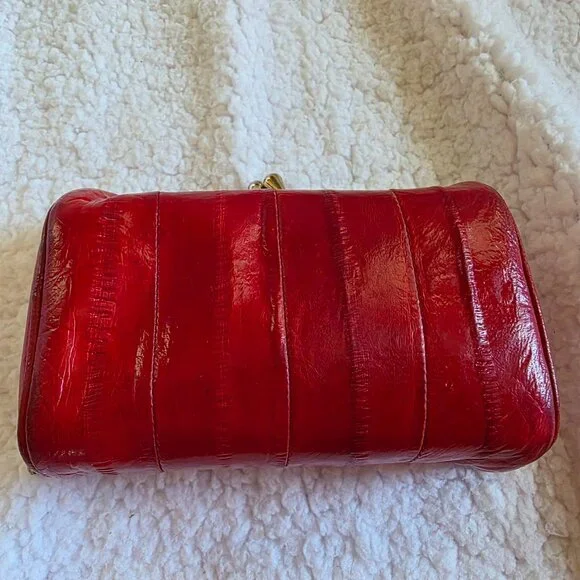 Collection of Red Eel Purse Accessories - Picture 16 of 16